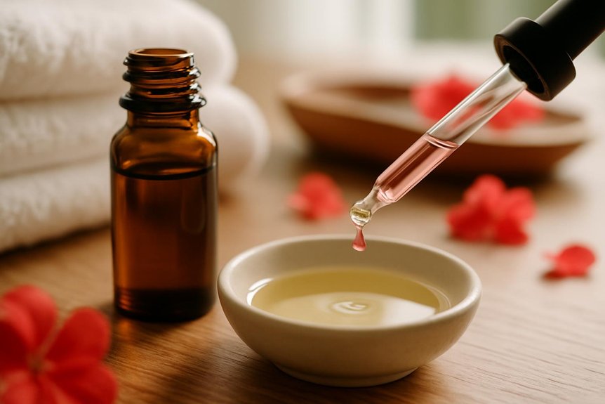 diluted geranium oil proportions