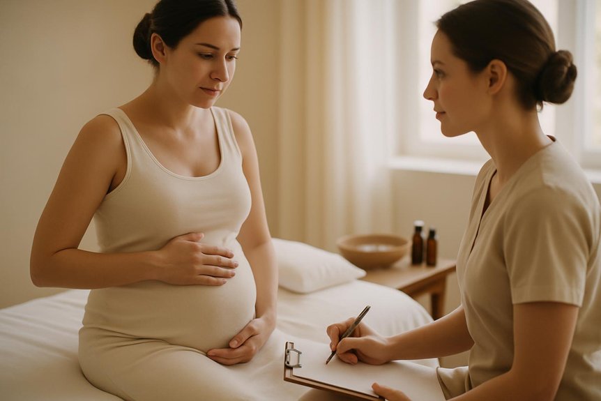 disclose pregnancy health details