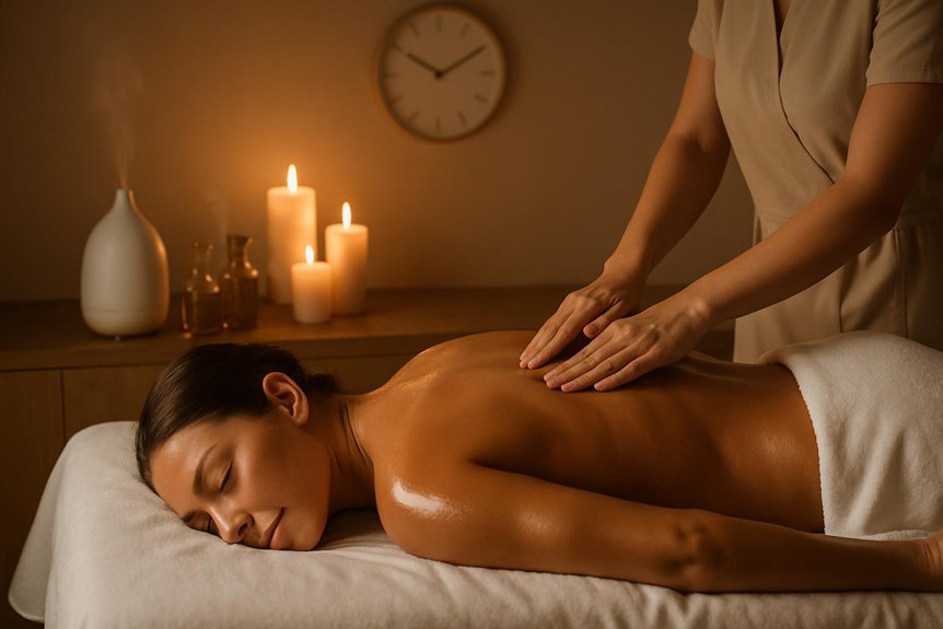 duration of aromatherapy massage