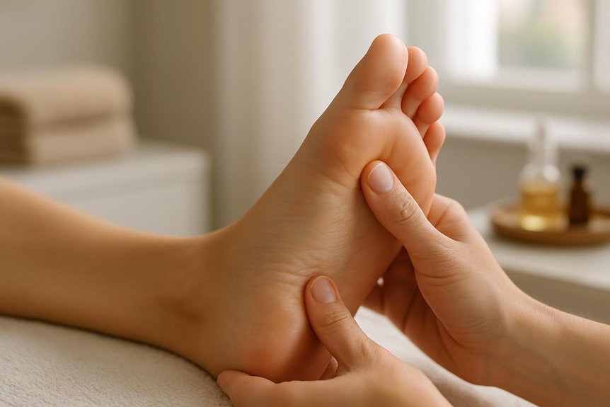 feet based mapped zone therapy