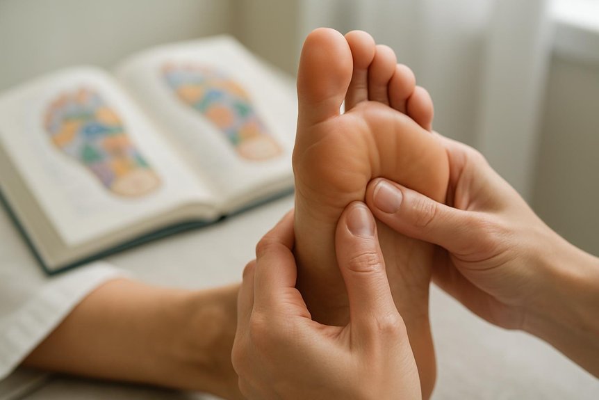 feet to body mapping guide