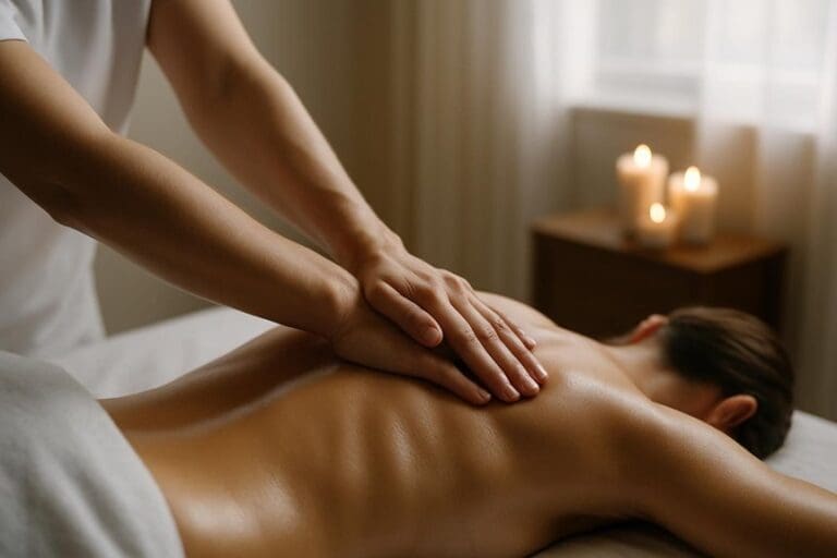 firm pressure targets deep tissues