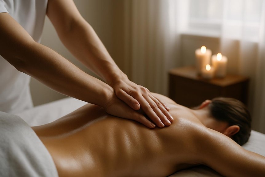 firm pressure targets deep tissues