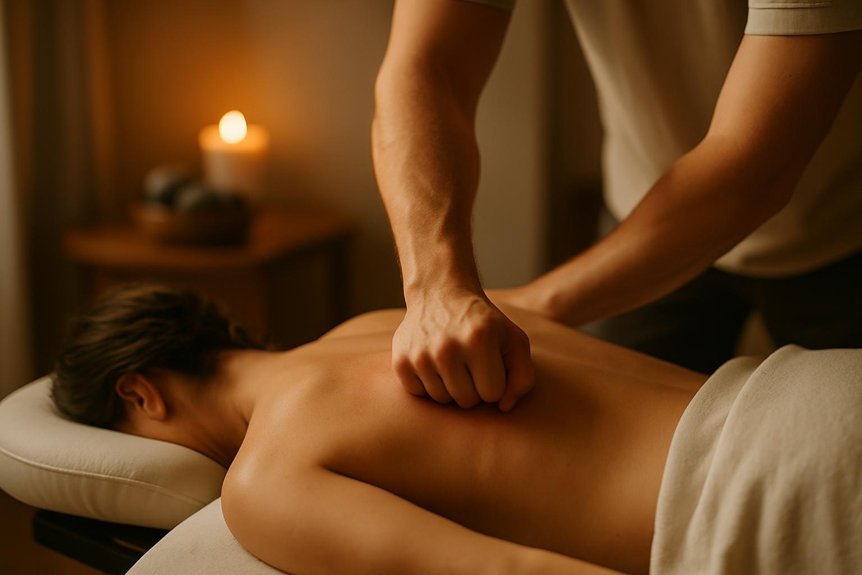 firm slow targeted pressure