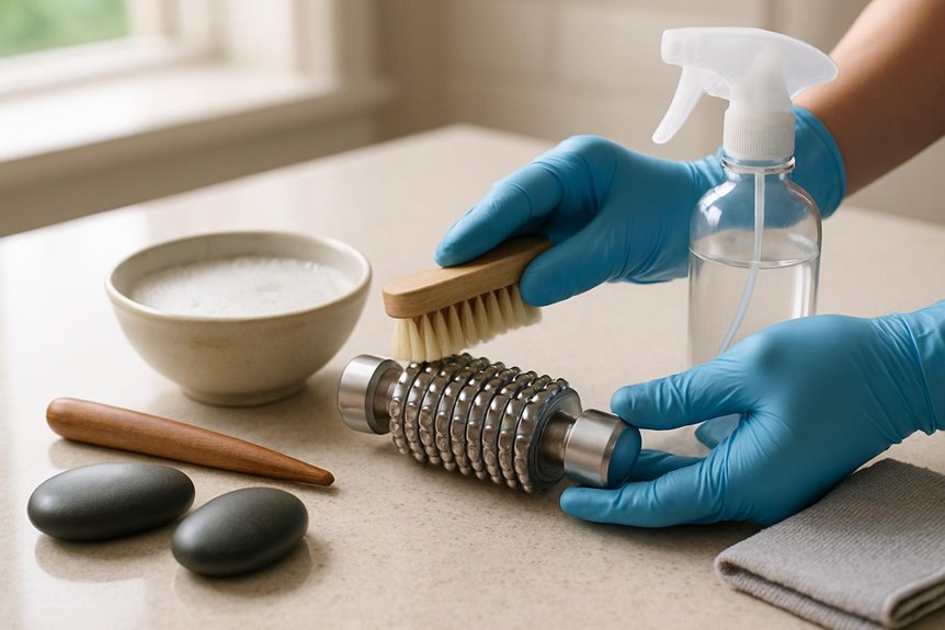 five minute reflexology tool sanitisation