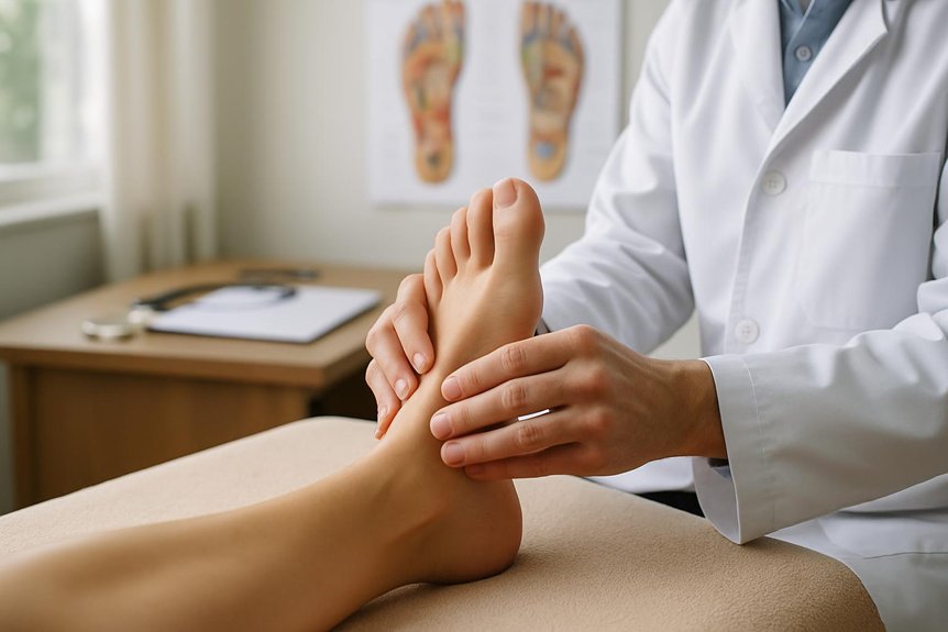 foot pressure maps for relaxation