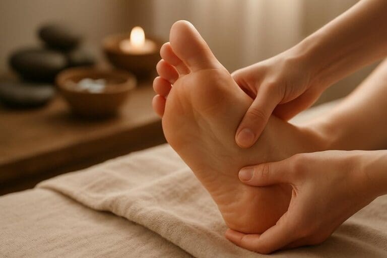 foot reflexology points for stress