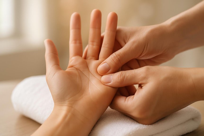 gentle at home hand reflexology