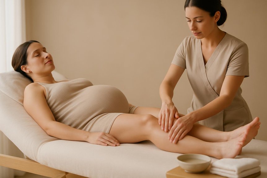 gentle lymphatic pregnancy swelling relief