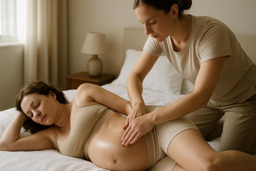 gentle positioning breathing movement