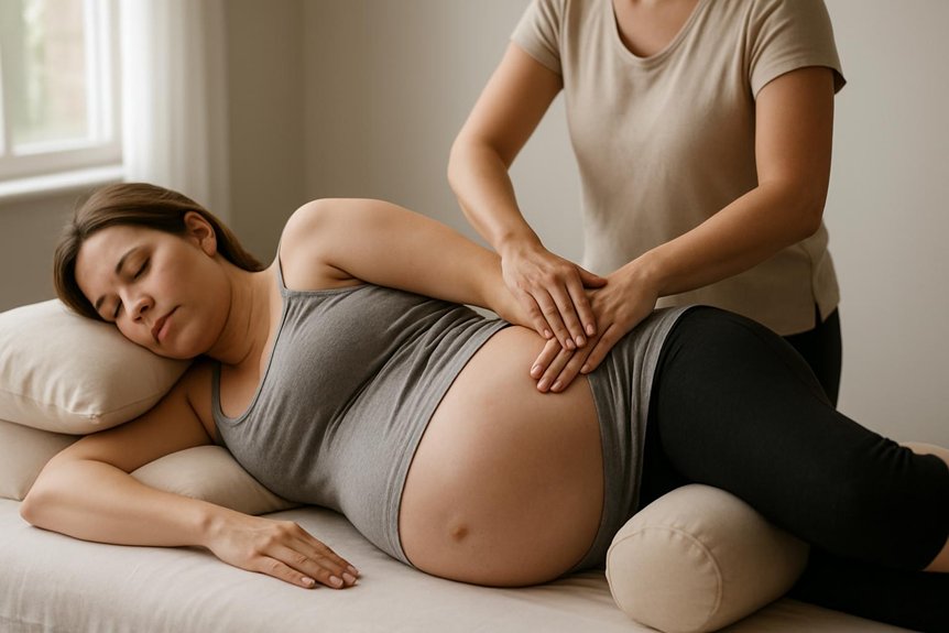 gentle pregnancy adapted lumbar techniques