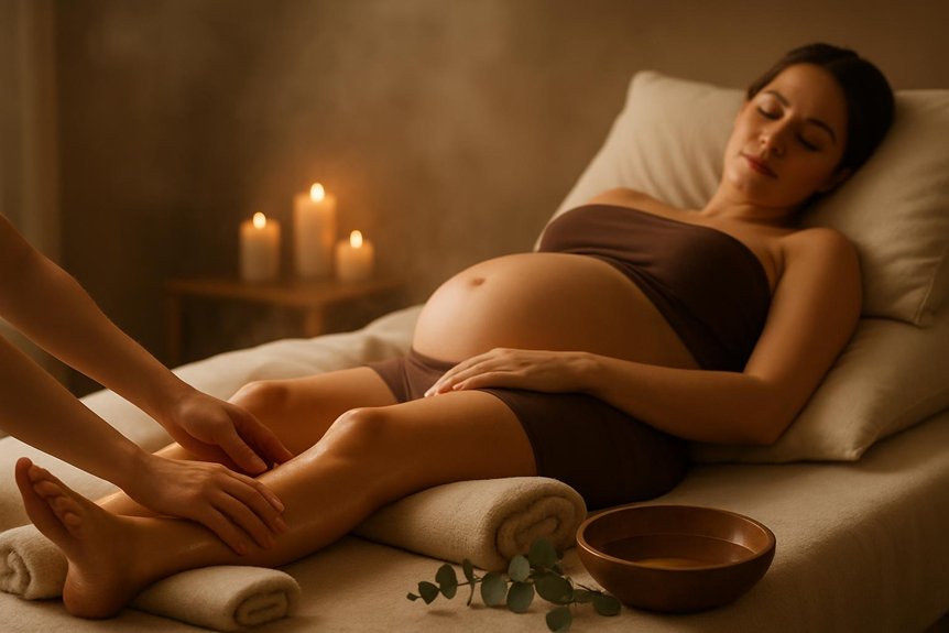 gentle pregnancy focused lymphatic drainage