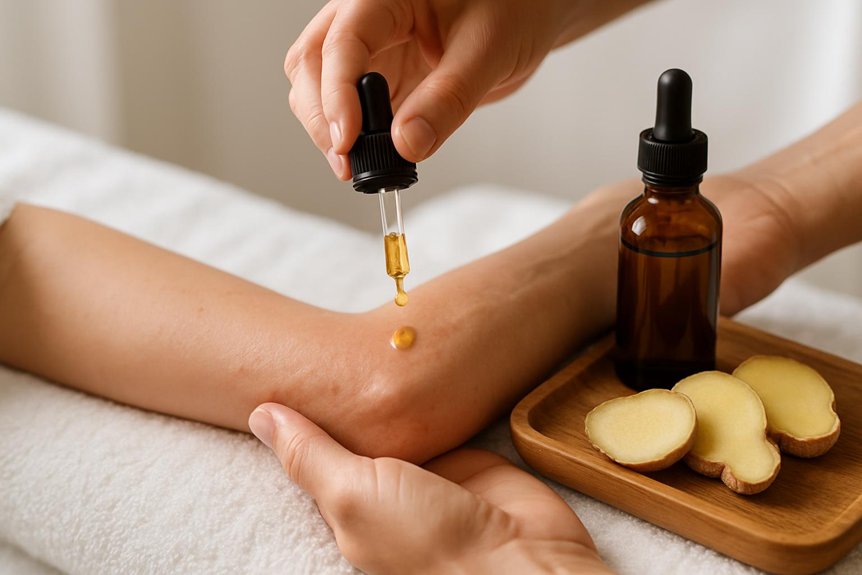 ginger oil irritation and allergy