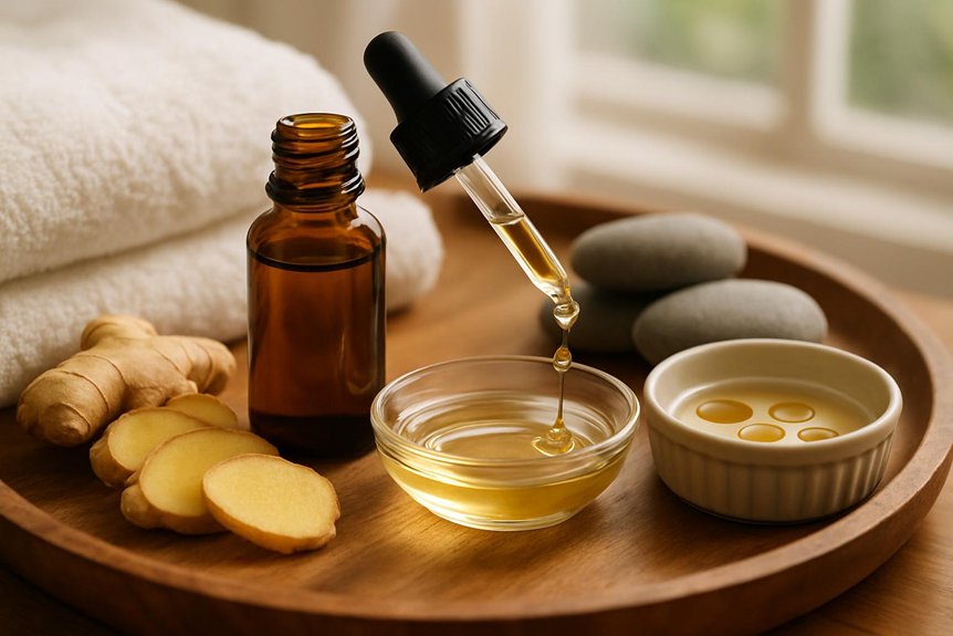 ginger oil safe dilution