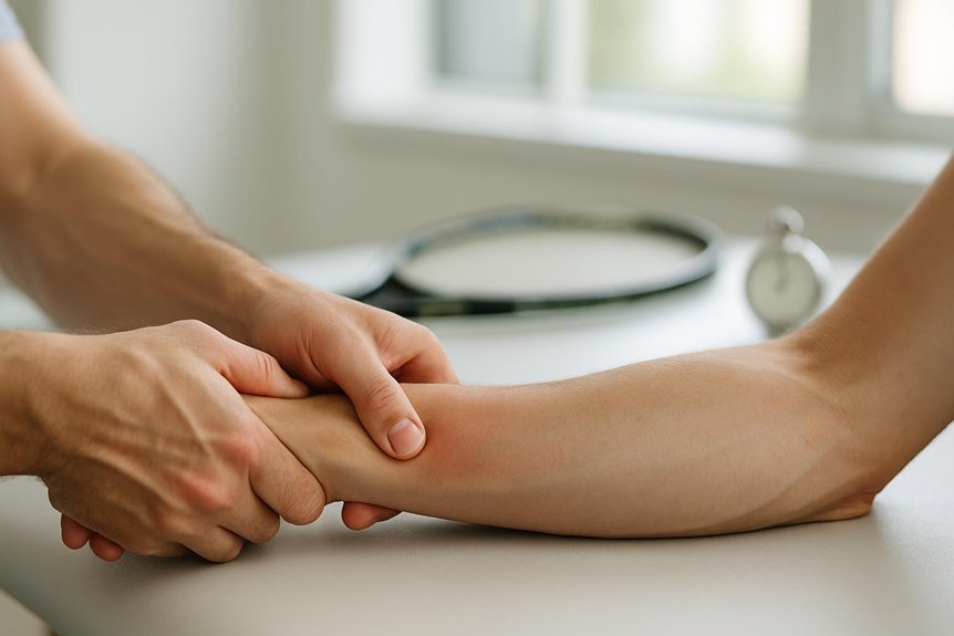 graded deep tissue forearm massage