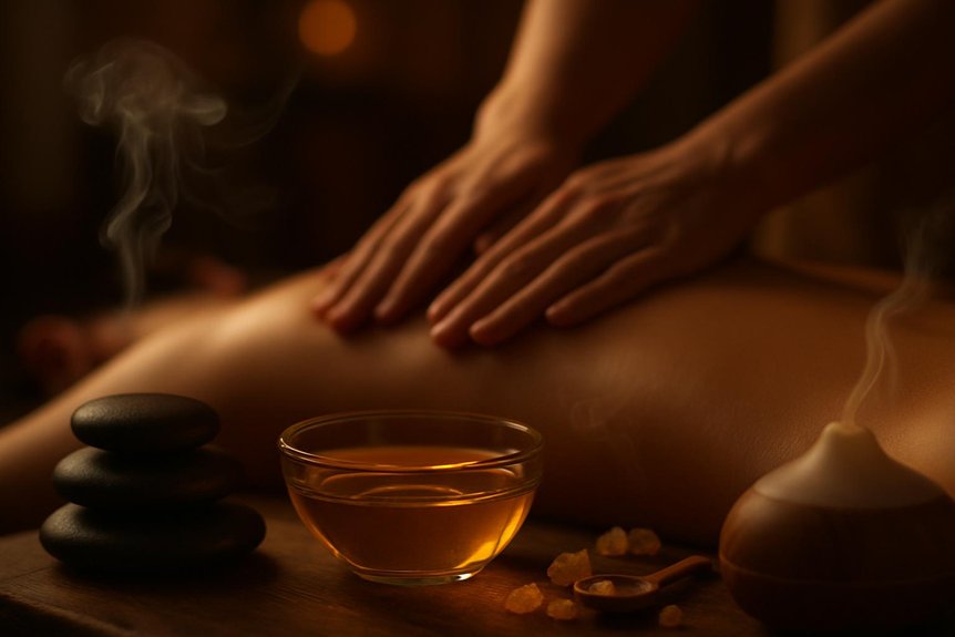 grounding calming respiratory support