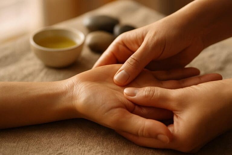 hand reflexology step by step guide