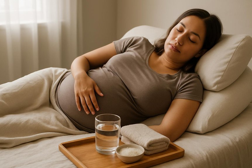 hydrate rest monitor symptoms