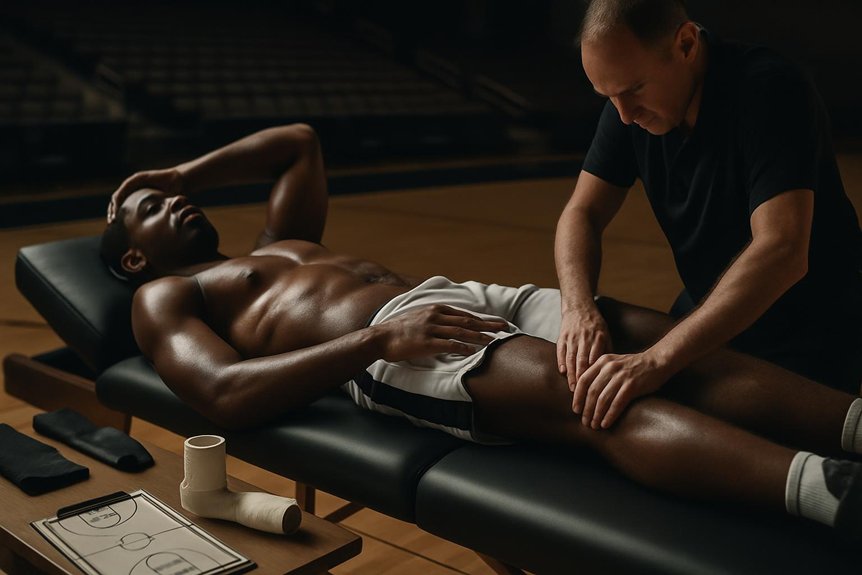 in season individualized massage scheduling