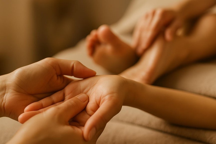 late day reflexology for circulation