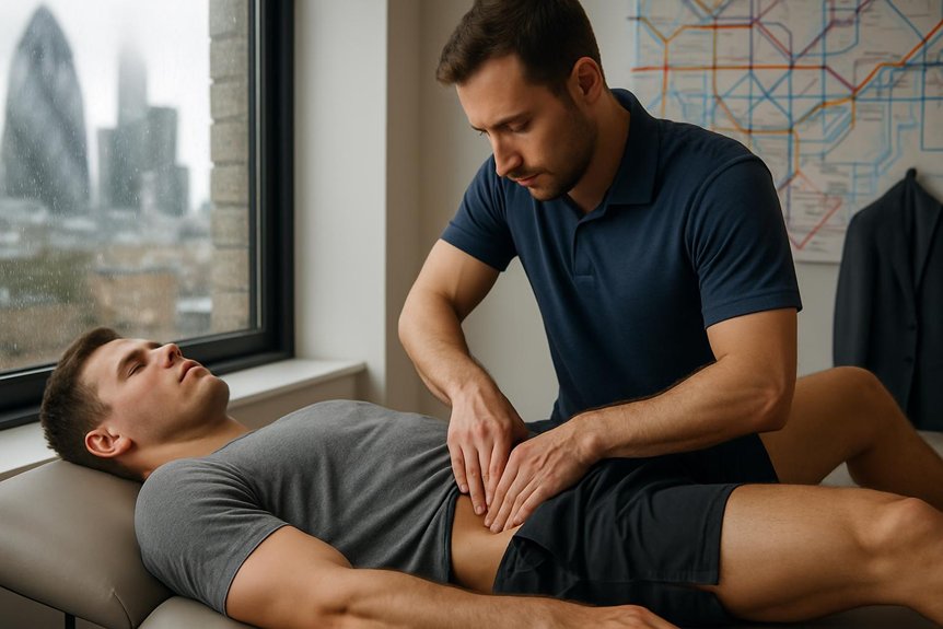 london lifestyle tightens psoas
