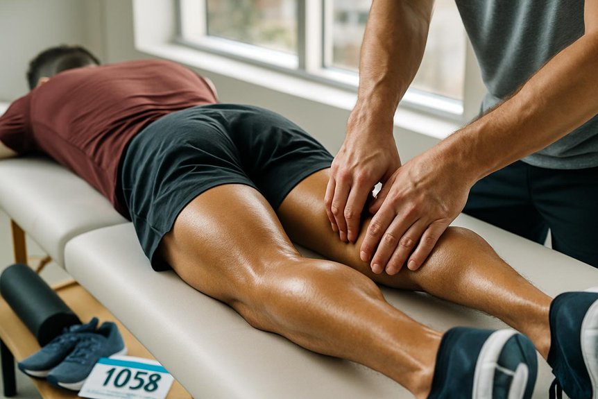 massage aids runner recovery and performance