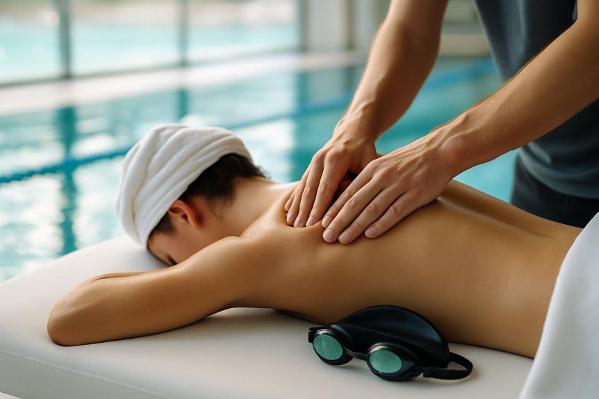 massage around key training