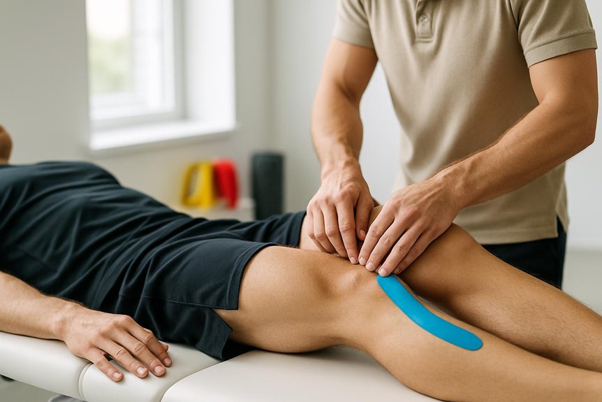 massage complements progressive strengthening rehab