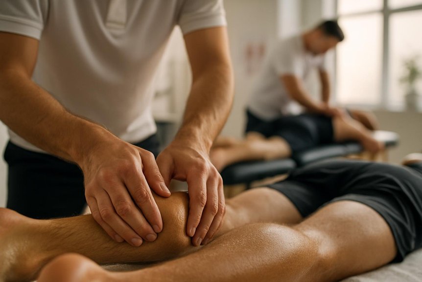 massage prepares joints chiropractic reinforces