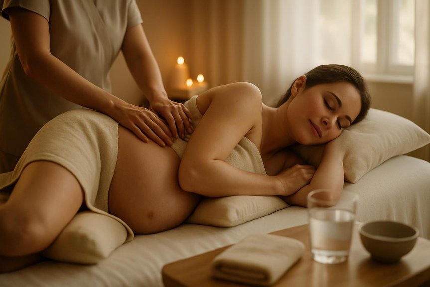 mild nausea after massage