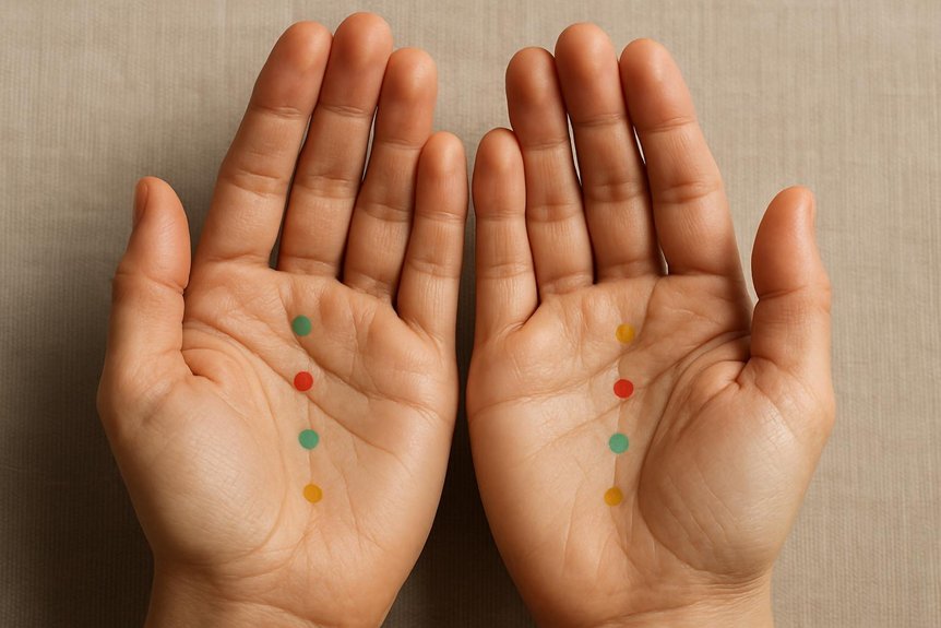 palm gut line and pads