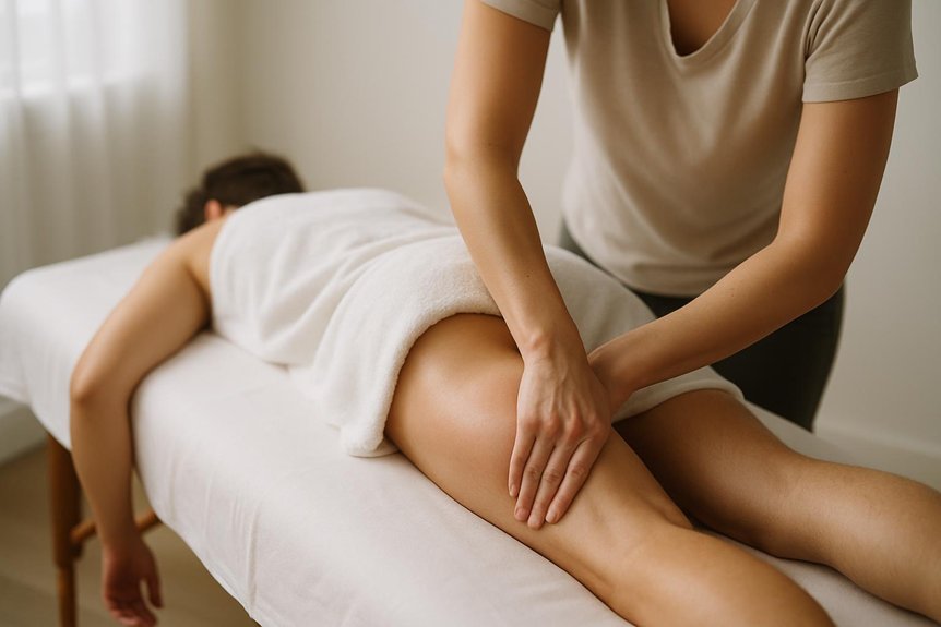 post massage hamstring tenderness timeframe