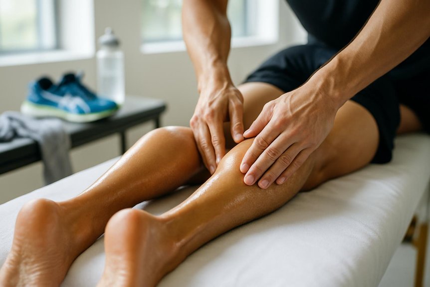 post run massage timing guidance