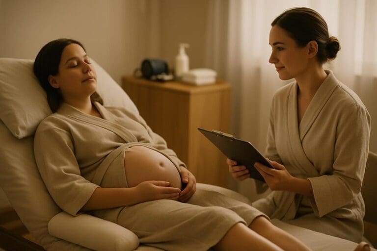 pregnancy massage concerns disclosure