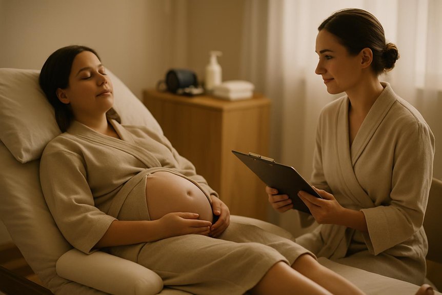 pregnancy massage concerns disclosure