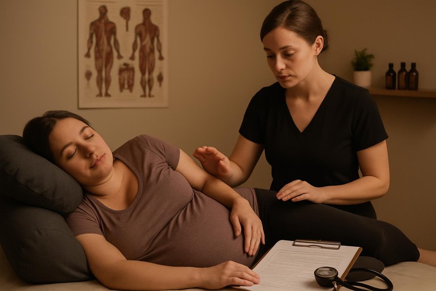 pregnancy massage safety guidelines