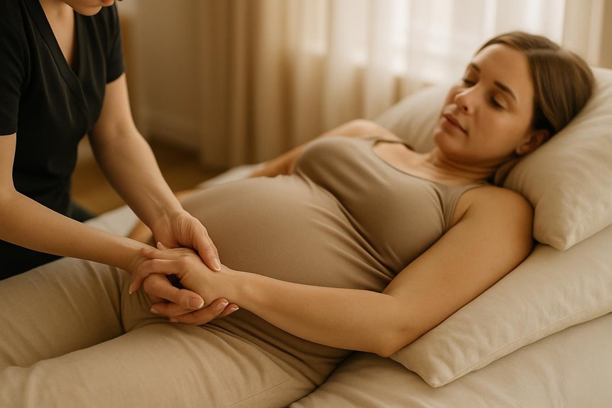 prenatal massage eases carpal tunnel