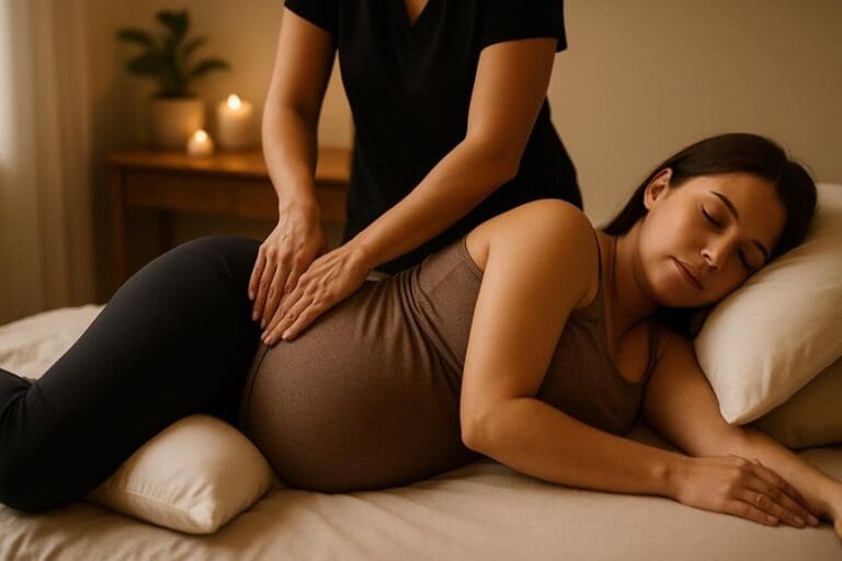 prenatal massage eases pelvic girdle