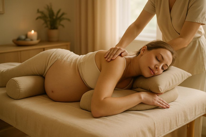prenatal massage reduces pregnancy anxiety