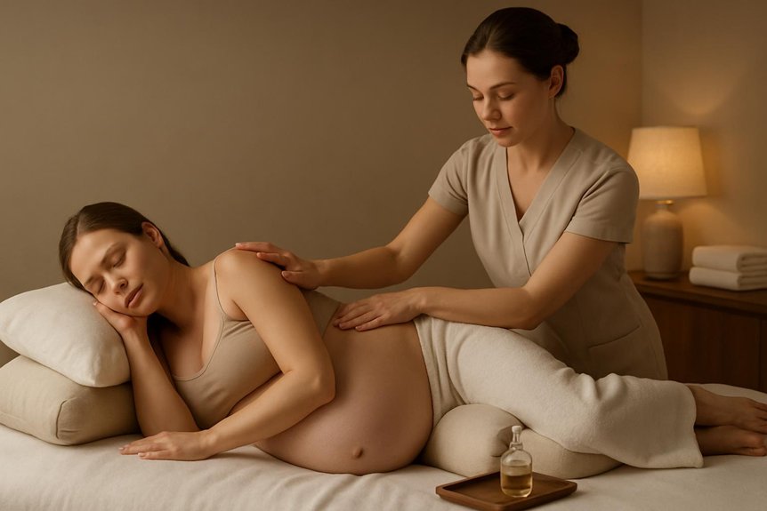 qualified prenatal massage safety