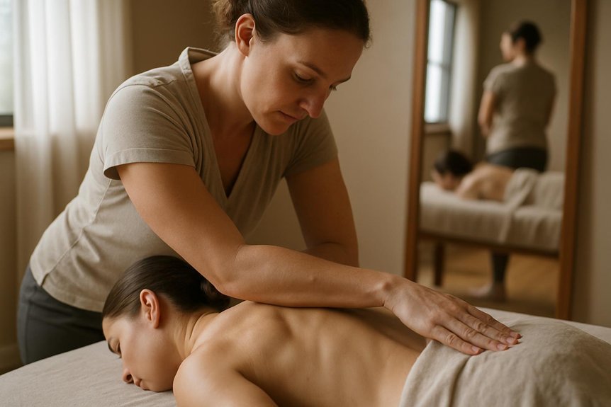 reduce myofascial tension for alignment