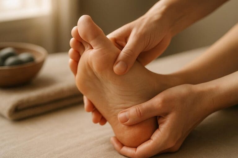 reflexology may improve circulation