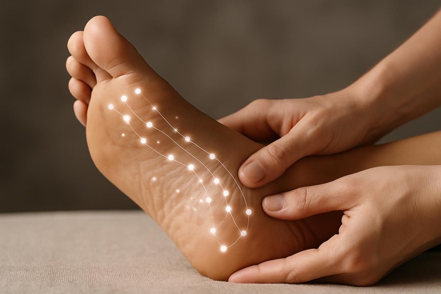 reflexology points for back