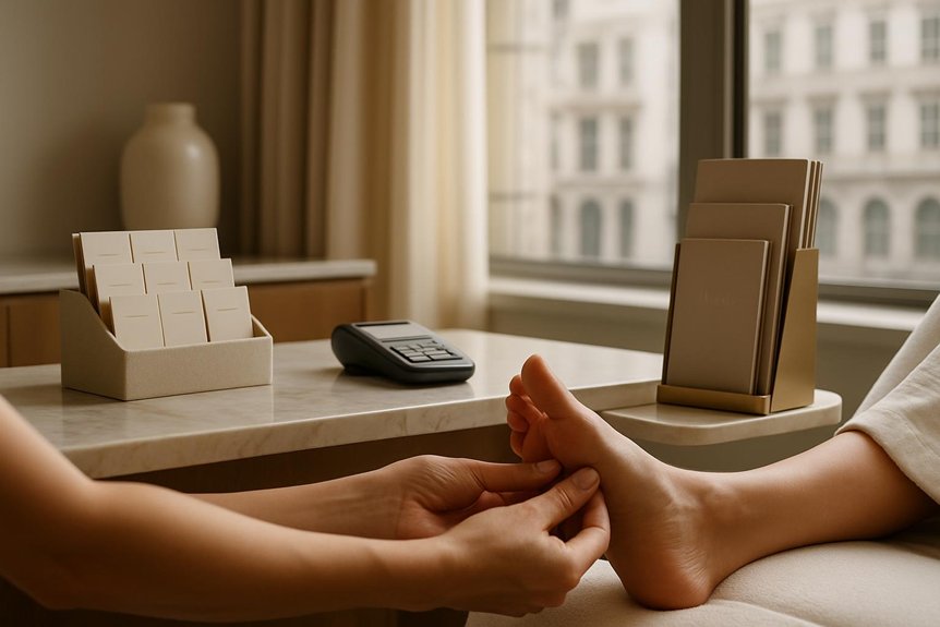 reflexology pricing varies by location