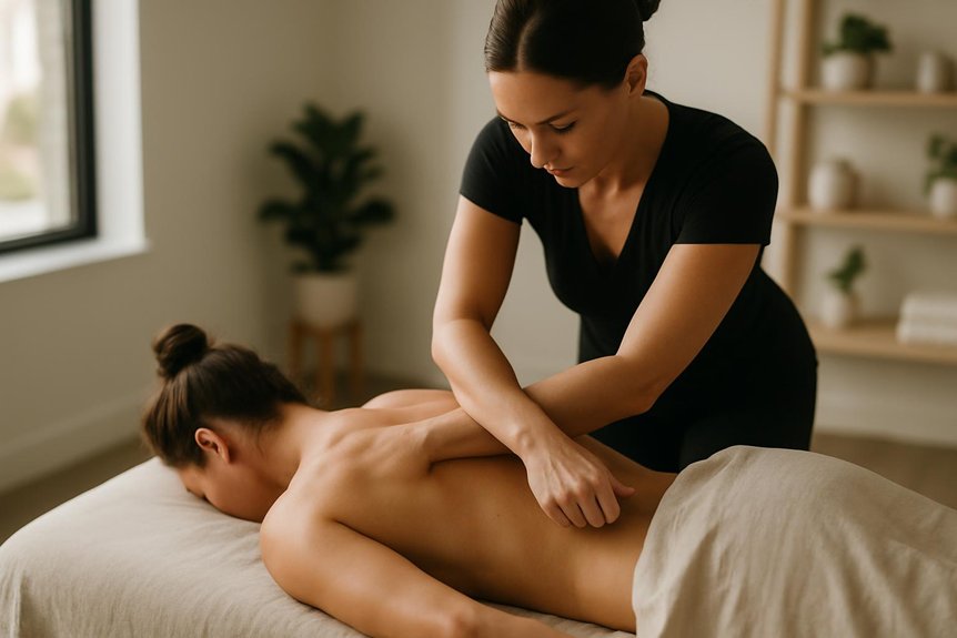 regular deep tissue massage frequency