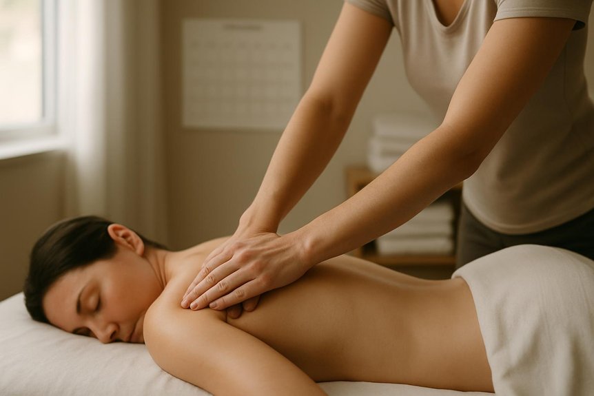 regular deep tissue sessions