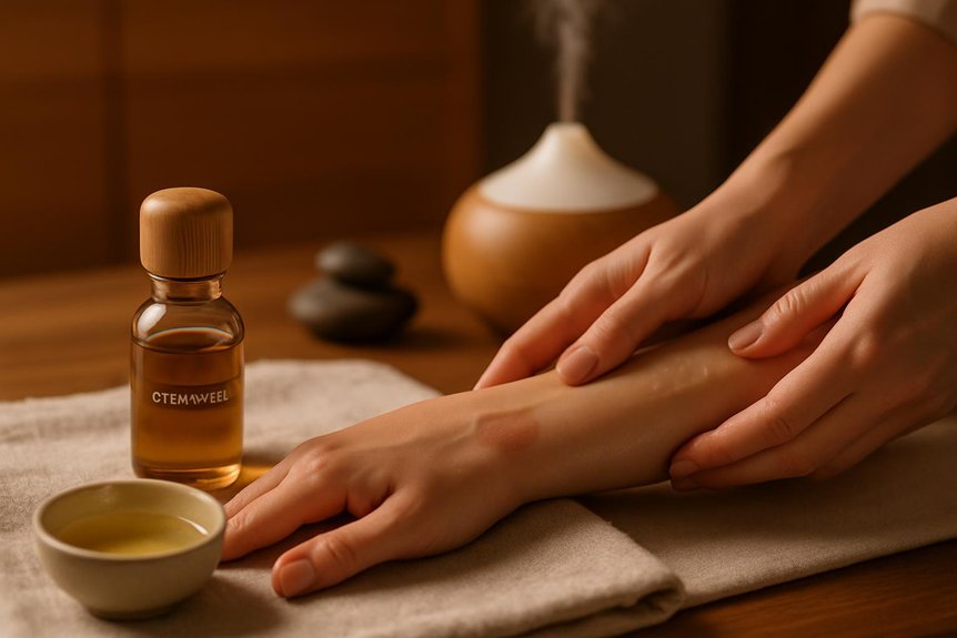 safe cedarwood oil massage