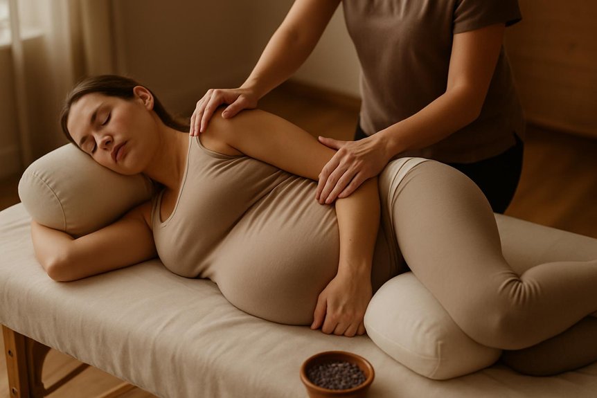 safe prenatal massage second trimester