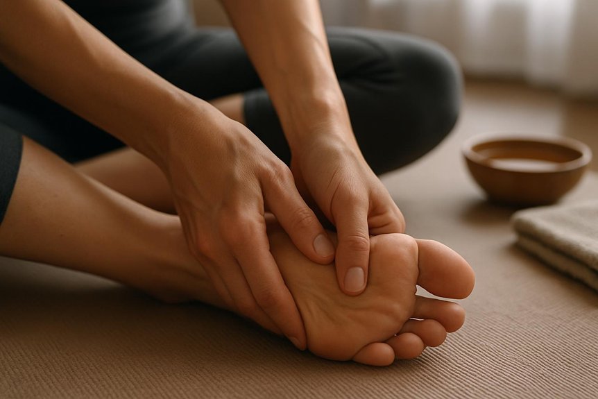 self applied reflexology techniques