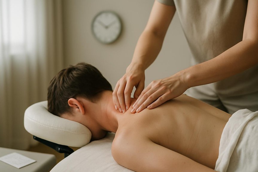 signs of excessive deep tissue sessions